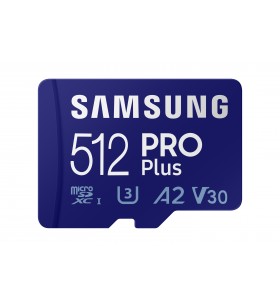 Samsung pro plus 512 giga bites microsdxc uhs-i clasa 10