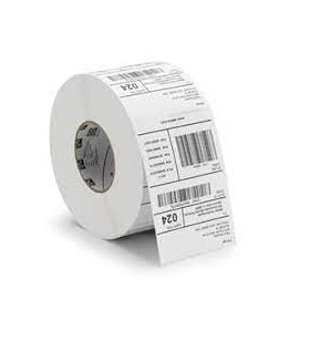 Label, paper, 97x27mm thermal transfer, z-select 2000t, coated, permanent adhesive, 76mm core, rfid