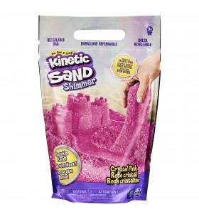 Kinetic sand crystal pink 2lb bag nisip kinetic