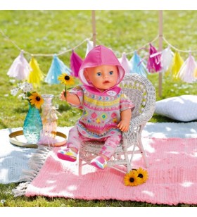 Baby born deluxe trendy poncho set haine păpușă