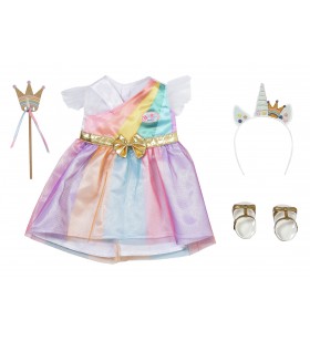 Baby born fantasy deluxe princess rochie păpușă