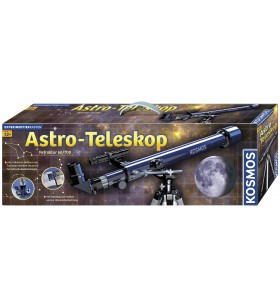 Kosmos 67701 telescoape reflector negru, albastru, oțel satin