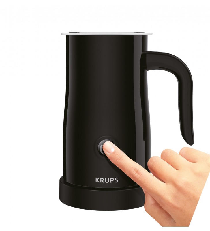 Krups xl100810 aparate de spumare a laptelui spumant lapte automat negru