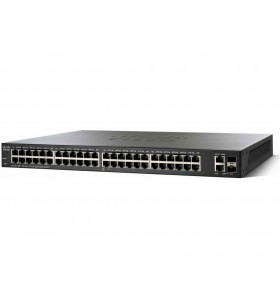 Cisco sf350-48mp gestionate l2/l3 fast ethernet (10/100) power over ethernet (poe) suport negru