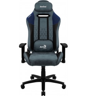 Aerocool duke aerosuede scaun gaming universal negru, albastru