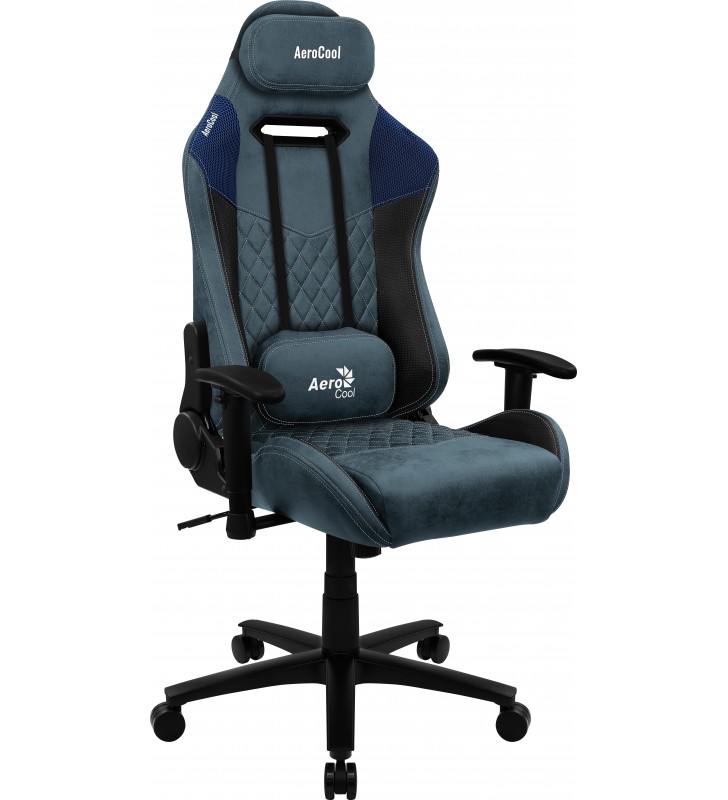 Aerocool duke aerosuede scaun gaming universal negru, albastru