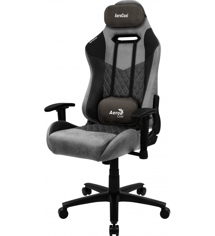 Aerocool duke aerosuede scaun gaming universal negru, gri