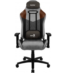 Aerocool duke aerosuede scaun gaming universal negru, maro, gri