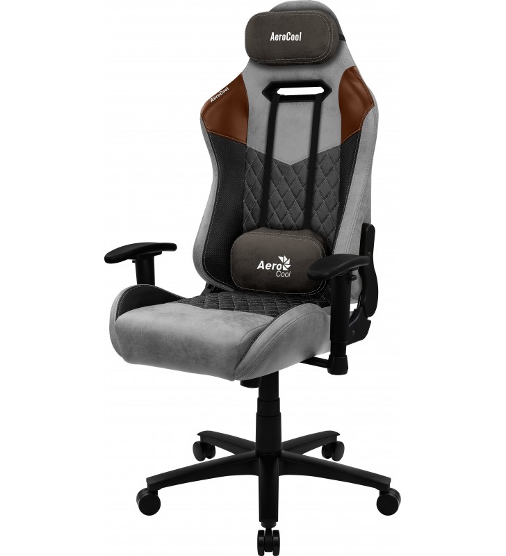 Aerocool duke aerosuede scaun gaming universal negru, maro, gri