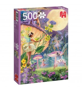 Premium collection fairy dance in the twilight 500 pcs puzzle (cu imagine) fierăstrău 500 buc. zână
