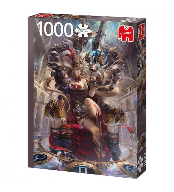 Premium collection zodiac queen 1000 pcs puzzle (cu imagine) fierăstrău 1000 buc. fantezie