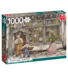 Premium collection anton pieck the clock shop 1000 pcs puzzle (cu imagine) fierăstrău 1000 buc. istorie