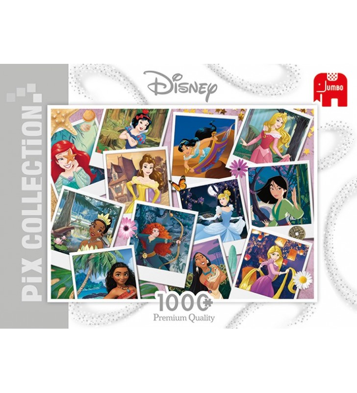Disney pix collection princess selfies 1000pcs puzzle (cu imagine) fierăstrău 1000 buc. desene animate