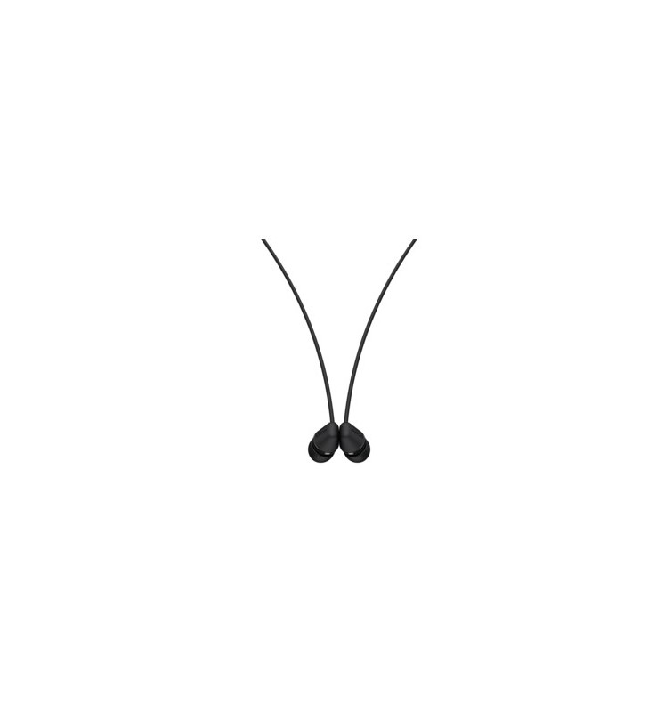 Sony wi-c200 căști fără fir în ureche, bandă gât calls/music bluetooth negru