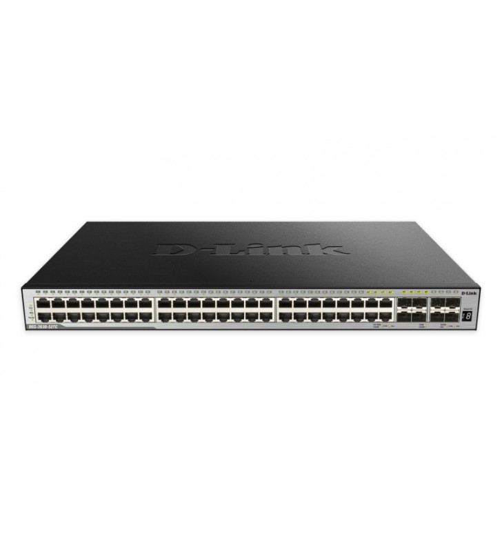 D-link dgs-3630-52tc gestionate l3 gigabit ethernet (10/100/1000) 1u negru