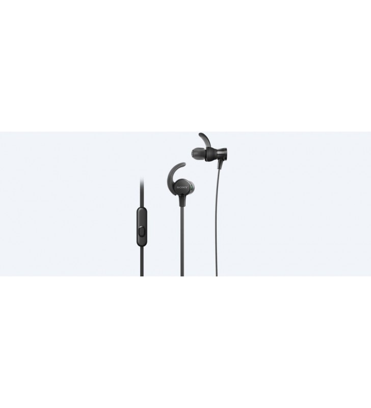 Sony mdr-xb510as căști prin cablu în ureche sporturi negru