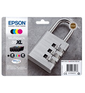 Epson padlock c13t35964010 cartușe cu cerneală 1 buc. original productivitate înaltă (xl) negru, cyan, magenta, galben