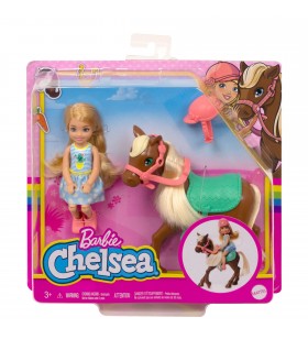 Barbie chelsea & horse