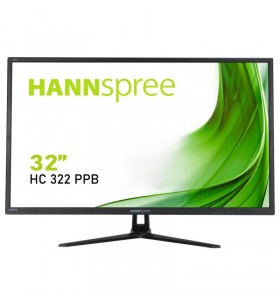 Hannspree hc322ppb monitoare lcd 81,3 cm (32") 2560 x 1440 pixel wide quad hd led negru