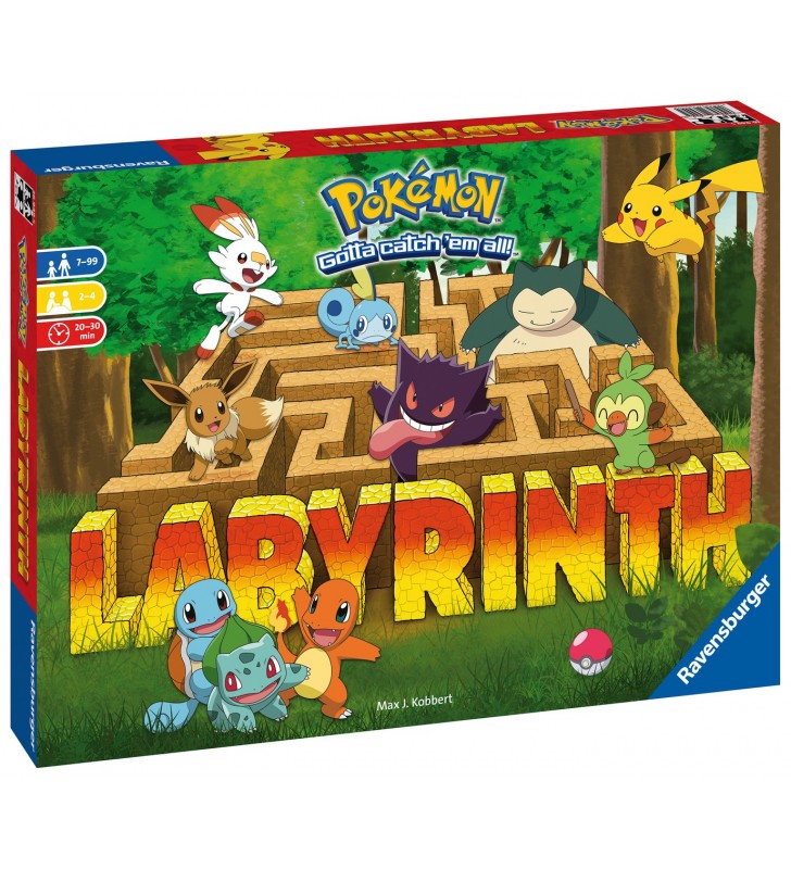 Ravensburger pokémon labyrinth board game familie