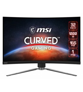 MSI ARTYMIS 323CQRDE, monitor pentru jocuri (81 cm (32 inchi), negru, WQHD, AMD Free-Sync, HDR, panou de 165 Hz)