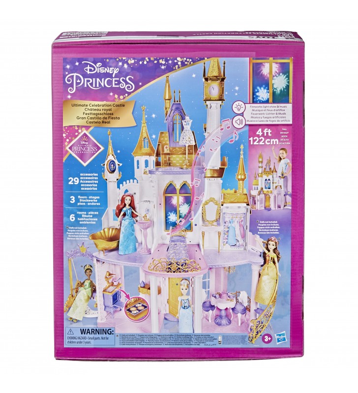 Disney princess ultimate celebration castle căsuțe pentru păpuși
