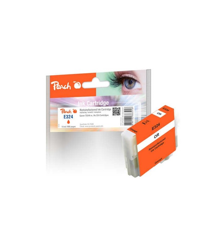 Peach pi200-691 cartușe cu cerneală 1 buc. compatibil productivitate standard portocală