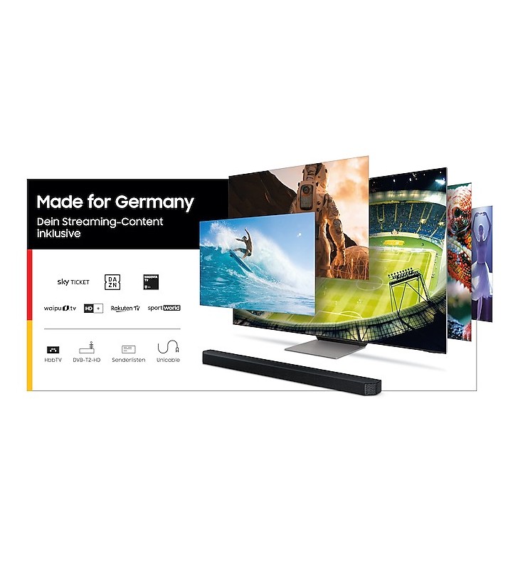 Samsung gu43au7179u 109,2 cm (43") 4k ultra hd smart tv wi-fi gri