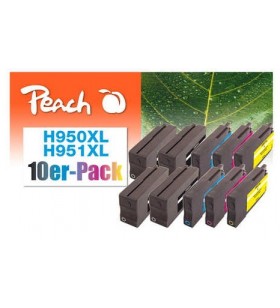 Peach pi300-687 cartușe cu cerneală negru, cyan, magenta, galben