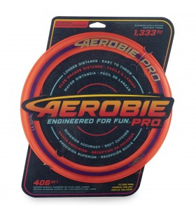 Aerobie pro flying ring 13" orange frisbee