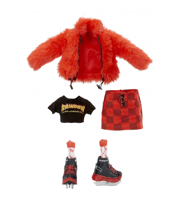 Rainbow high winter break fashion doll- ruby anderson (red)