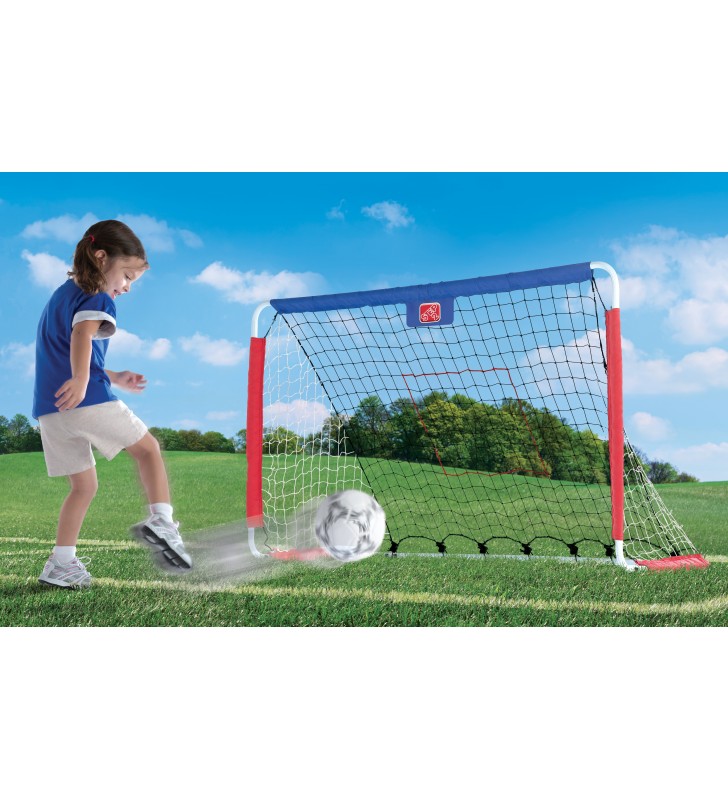 Step2 kickback soccer goal & pitch back copii de sine stătătoare