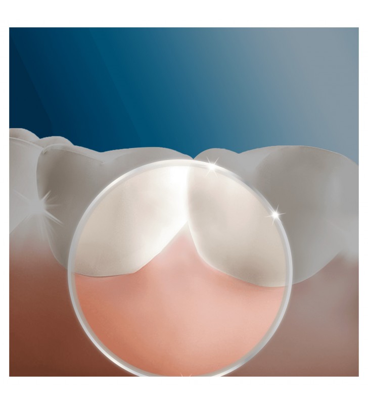 Oral-b oxyjet 80298118 cap pentru periuță de dinți 4 buc. albastru, alb