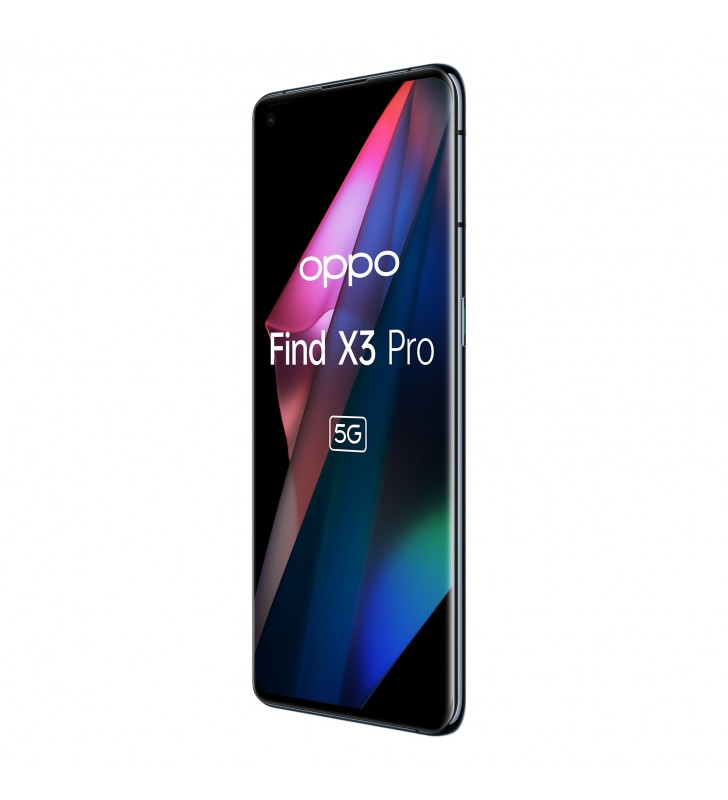 Oppo find x3 pro 17 cm (6.7") dual sim android 11 5g usb tip-c 12 giga bites 256 giga bites 4500 mah negru