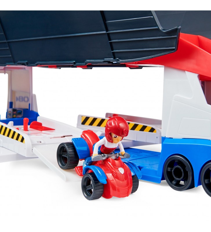 Paw patrol transforming paw patroller with dual vehicle launchers