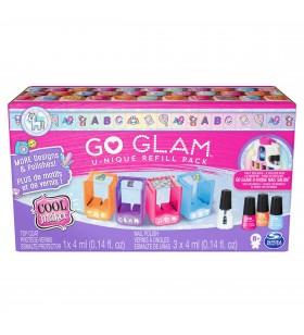 Cool maker go glam refill pack with 4 design pods