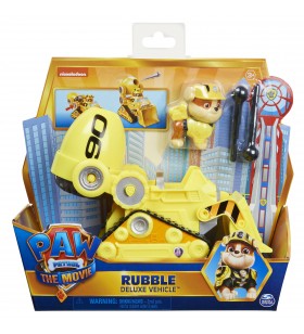 Paw patrol rubble’s deluxe movie transforming toy car