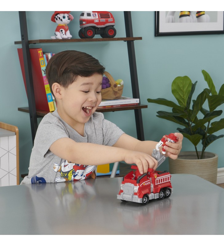 Paw patrol marshall’s deluxe movie transforming fire truck toy car