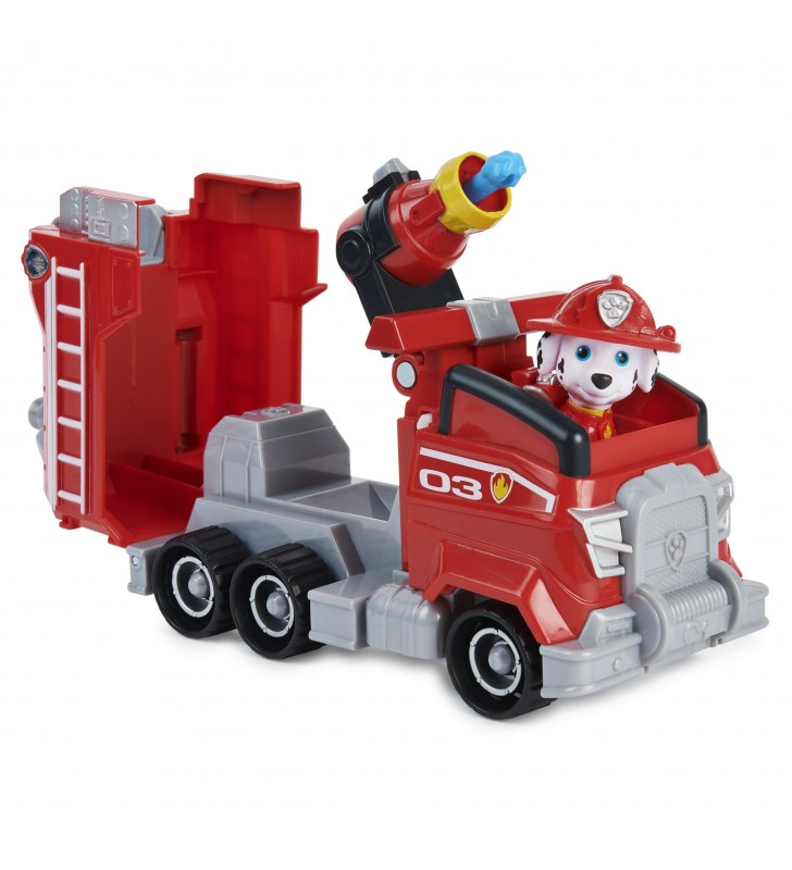 Paw patrol marshall’s deluxe movie transforming fire truck toy car