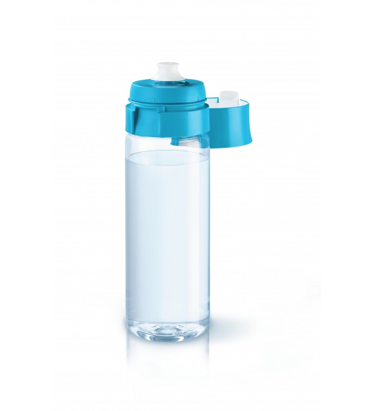 Brita fill&go bottle filtr blue sticlă filtrare apă 0,6 l albastru, transparente