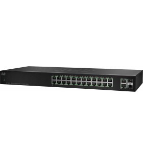 Cisco sf112-24 fara management l2 fast ethernet (10/100) 1u negru