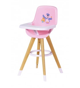 Baby born highchair scaun de masă păpușă