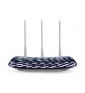 Tp-link archer c20 ac750 v4.0 router wireless fast ethernet bandă dublă (2.4 ghz/ 5 ghz) 4g bleumarin