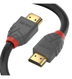 Lindy 36963 cablu hdmi 2 m hdmi tip a (standard) negru, gri