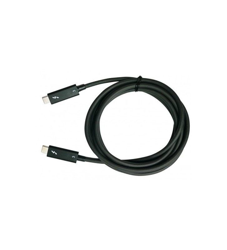 Qnap cab-tbt320m-40g-lintes cabluri thunderbolt 2 m 40 gbit/s negru
