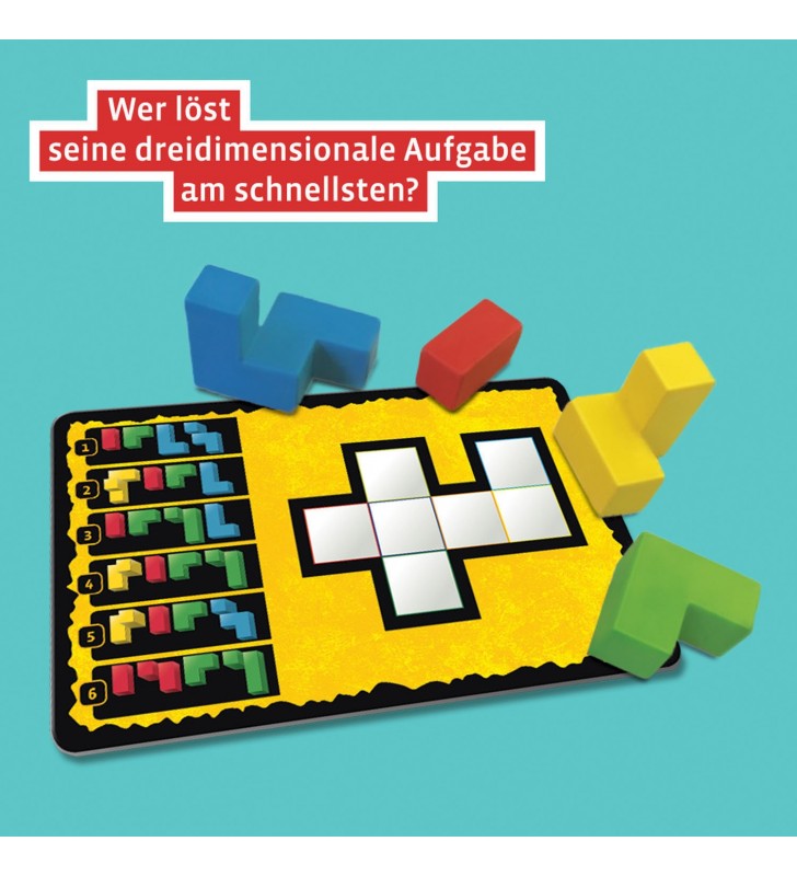 Kosmos ubongo 3-d family board game puzzle