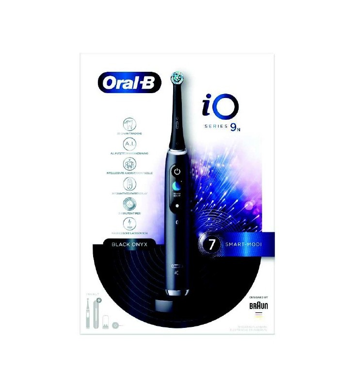 Oral-b io 303015 periuțe de dinți electrice adult periuță de dinți rotativă-oscilantă negru