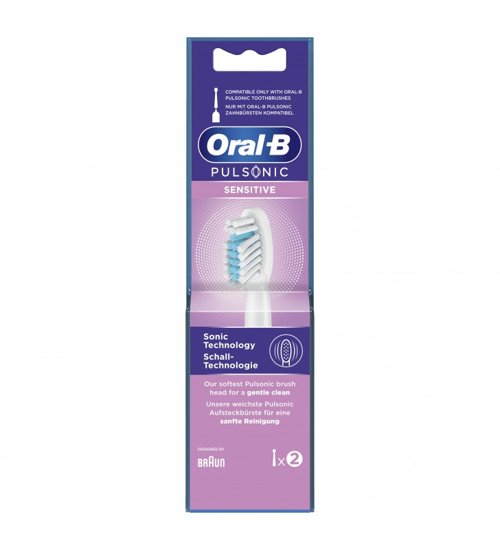 Oral-b sensitive 80334588 cap pentru periuță de dinți 2 buc. alb