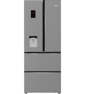 Beko gne490e30dzxpn frigidere cu unități alipite (side by side) de sine stătător 481 l f din oţel inoxidabil