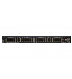Cisco sg550x-48mp gestionate l3 gigabit ethernet (10/100/1000) power over ethernet (poe) suport 1u negru, gri